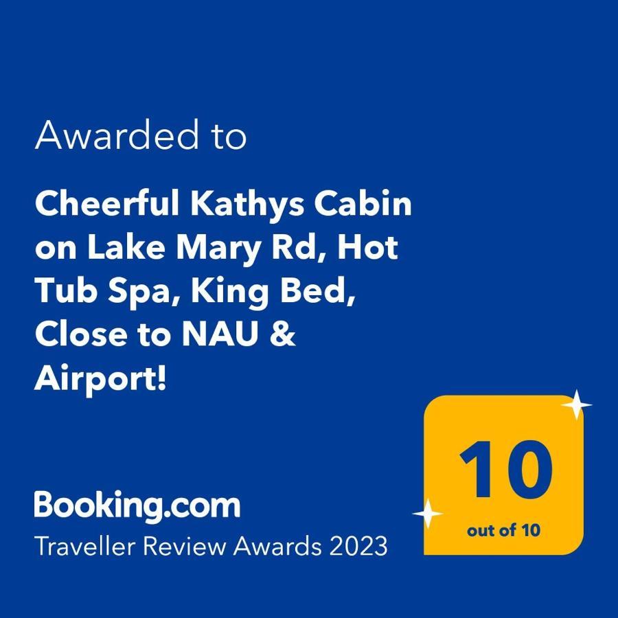 Kathys Cabin, King Bed, Hot Tub, Near-Nau & Downtown Attractions, Perfect Year-Round Mountain Getaway Флагстафф Экстерьер фото